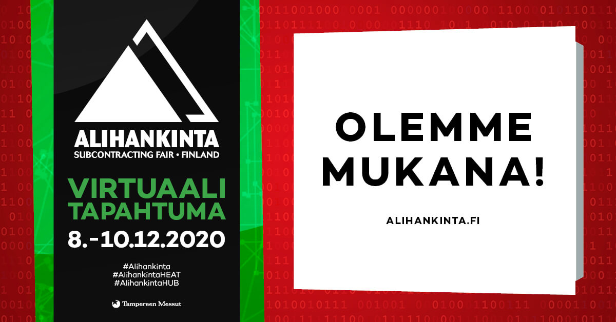 Teollisuuden ykköstapahtuma toteutuu tänä vuonna virtuaalitapahtumana. Messut mahdollistavat valmistavan teollisuuden asiantuntijoille ja ammattilaisille virtuaalisen kohtaamispaikan.